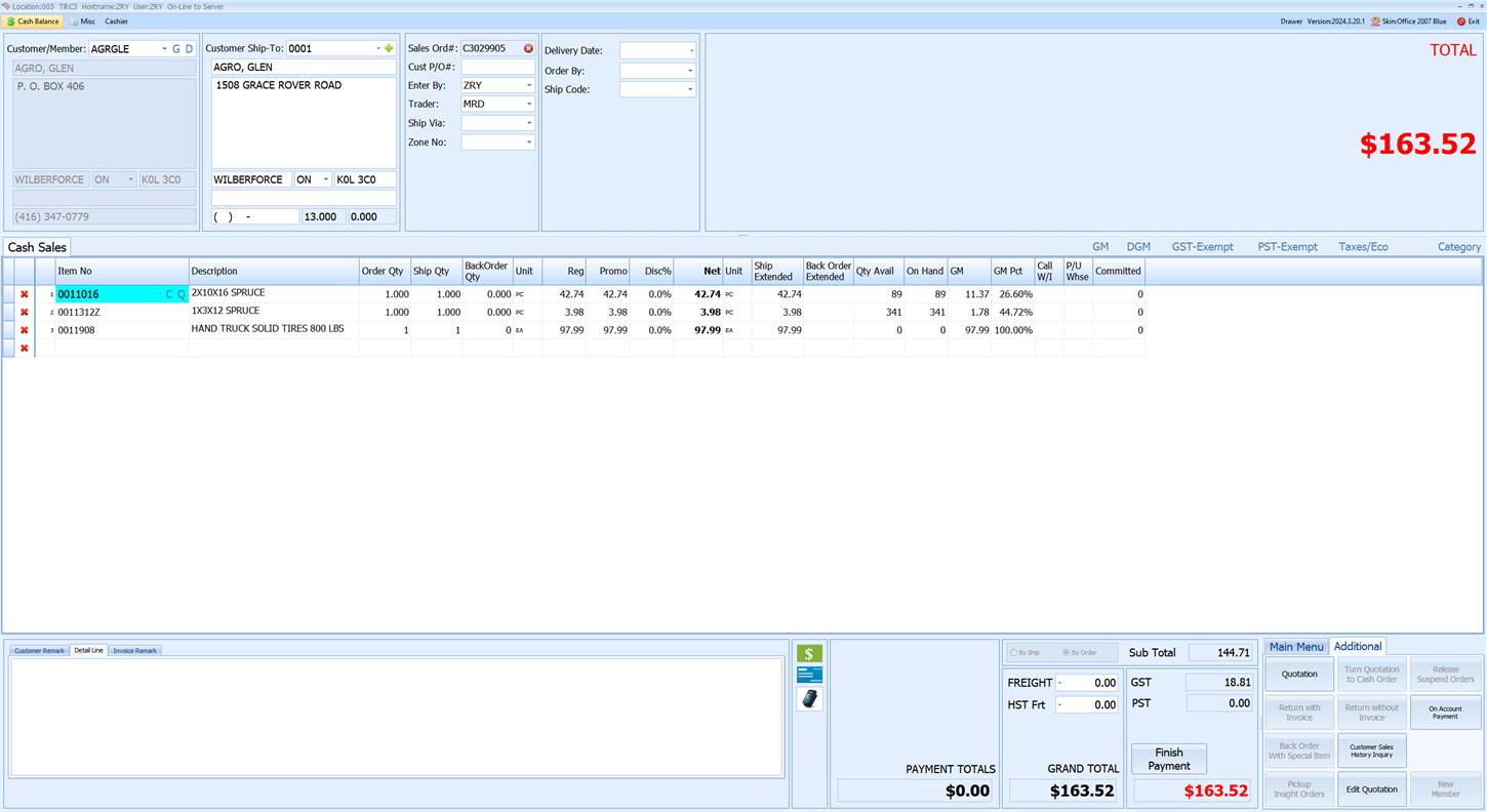 Turn Quotation to Cash Order
