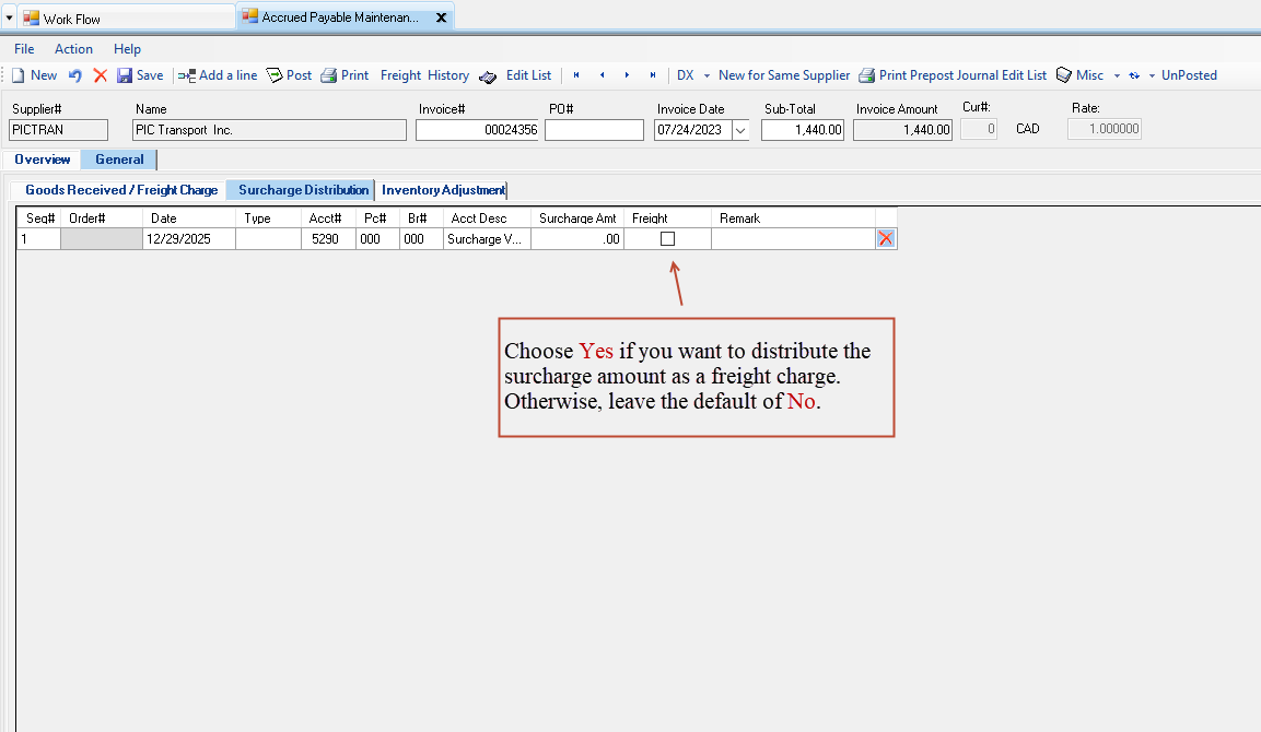 Accrued Payable Maintenance